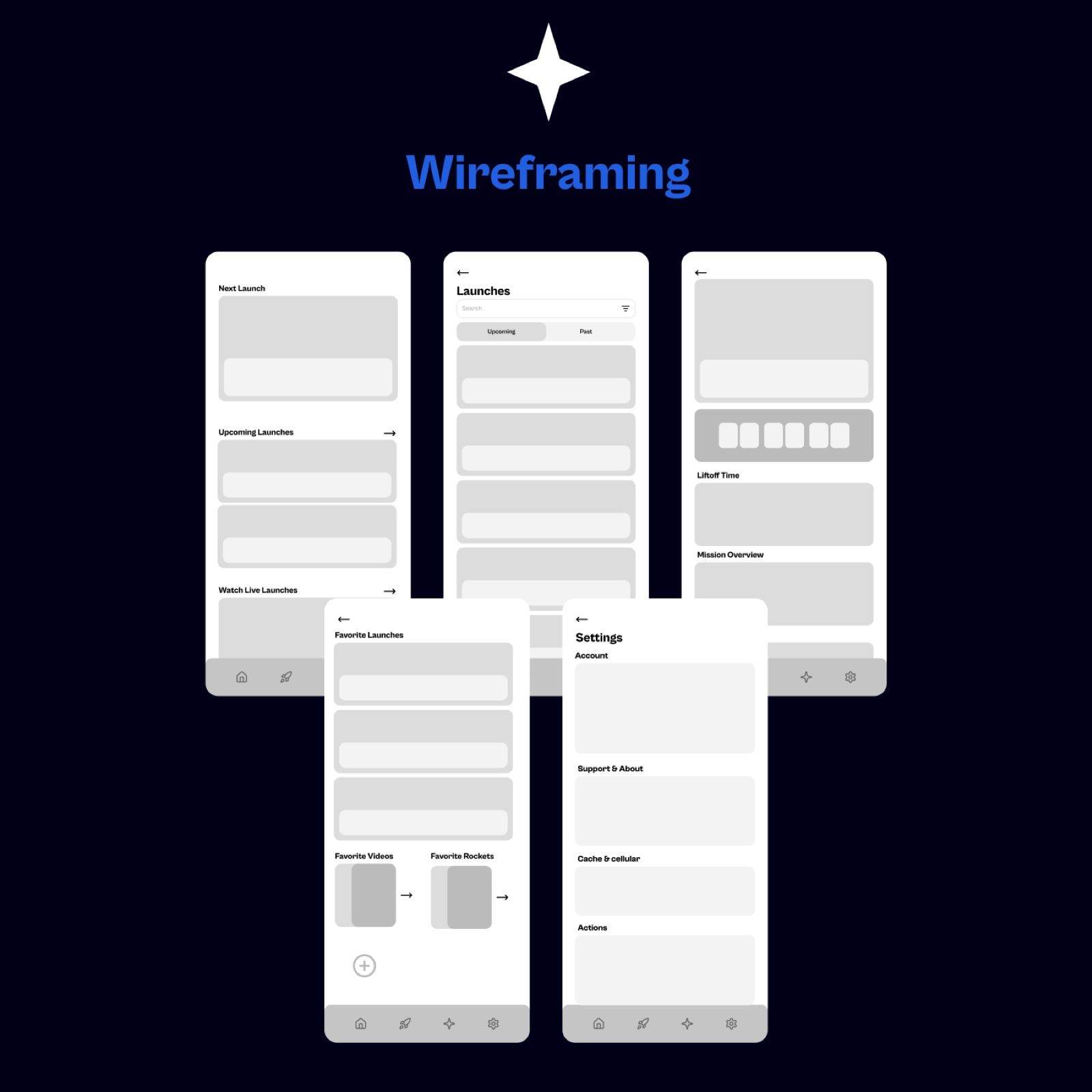 Stellar Track UI design 2